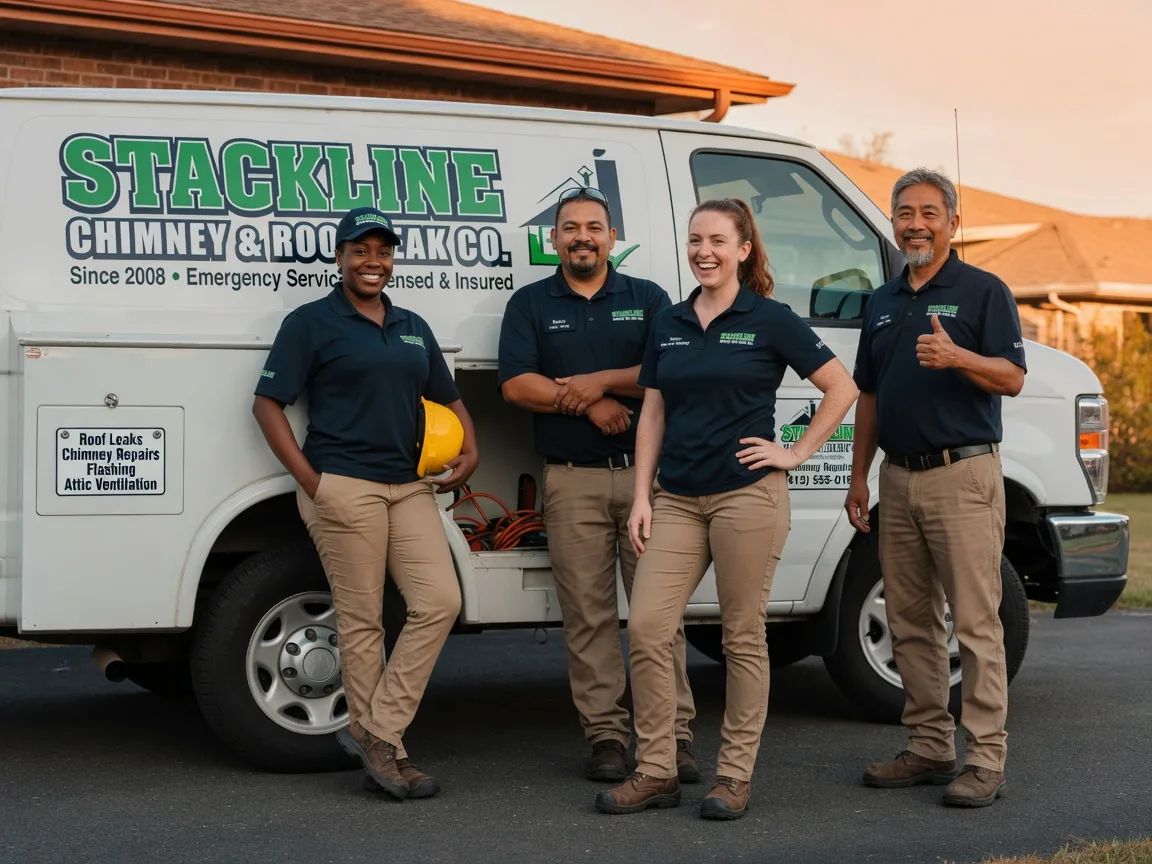 Chimney flashing repair company in Ashwood, OR